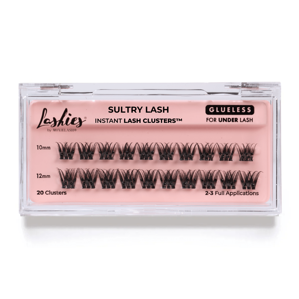 MoxieLash Sultry Lash Clusters in 10-12mm Length